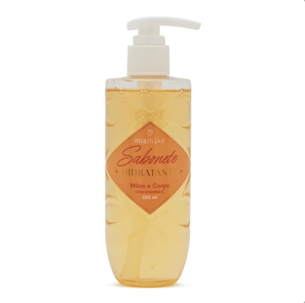 Sabonete Líquido Hidratante com Vitamina C Mia Make 230ml