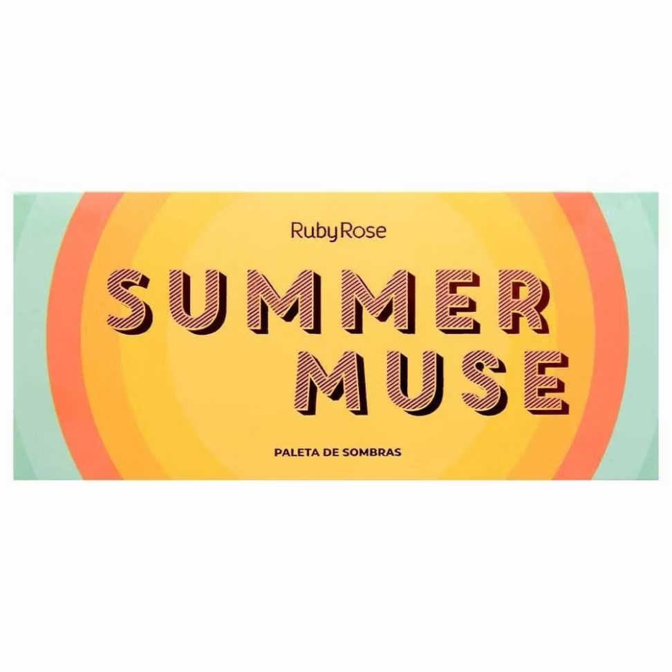 ￼Paleta De Sombras 12 Cores Summer Muse - Ruby Rose