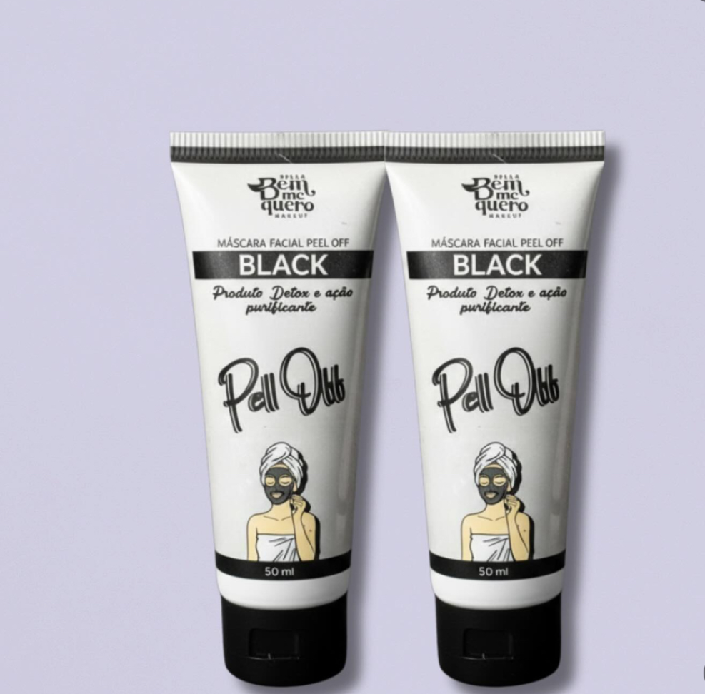 Máscara Facial Black - remoção de cravos