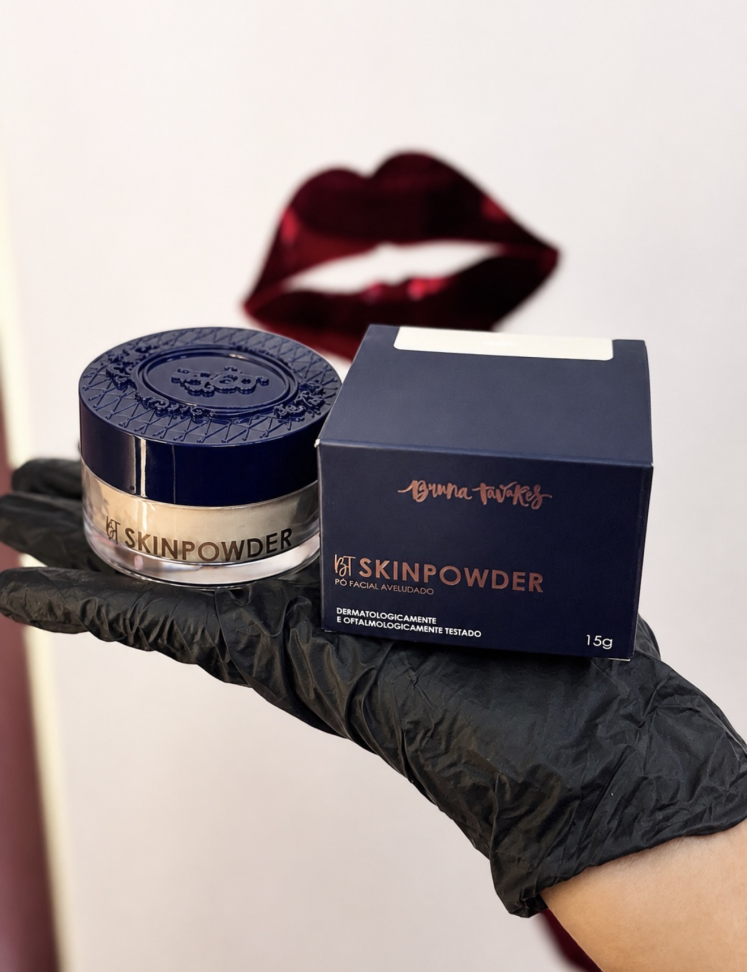 ￼Pó Facial Aveludado Skinpowder Bt Bruna Tavares - Light - #4