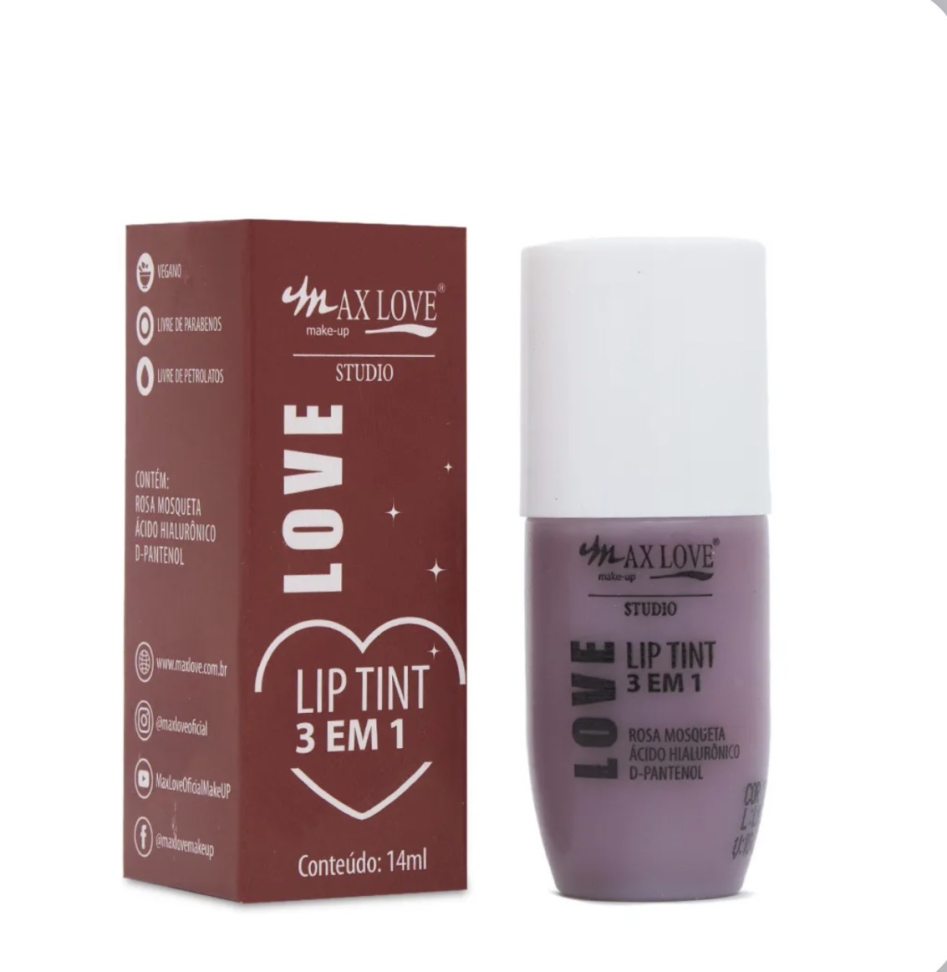 Lip Tint 3 em 1 Cor 514 Max Love com 14ml