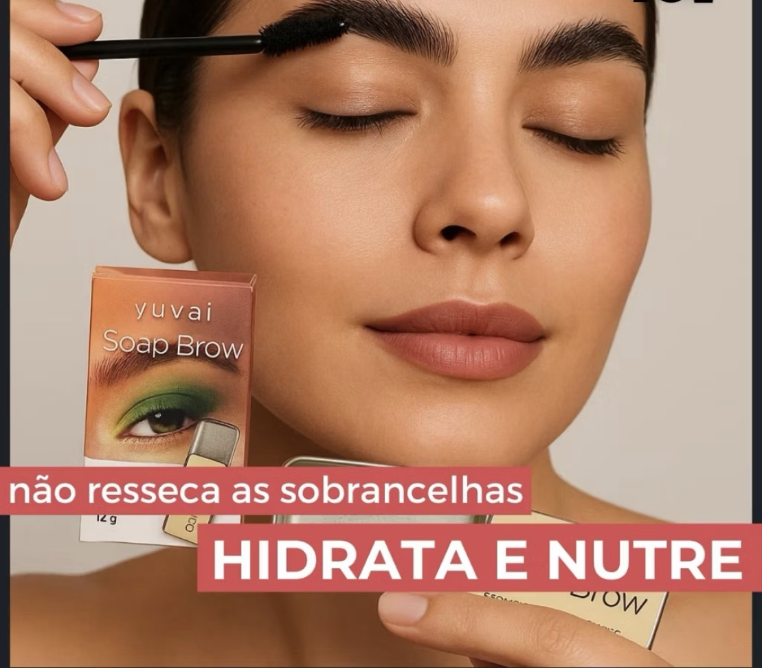 Cera Modeladora Incolor De Sobrancelhas Soap Brow Vivai - #3