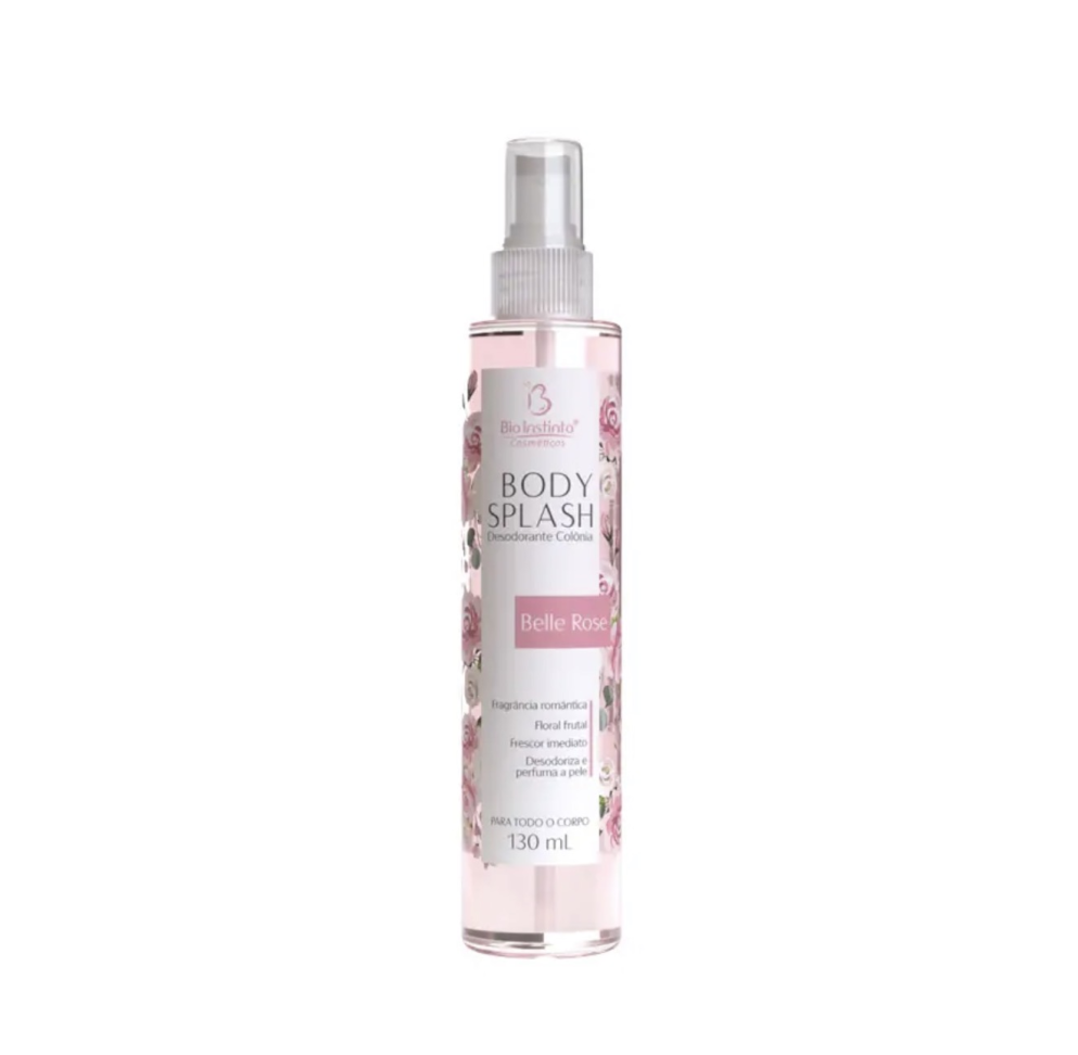 Body Splash Belle Rose 130ml - Bio Instinto Cosméticos