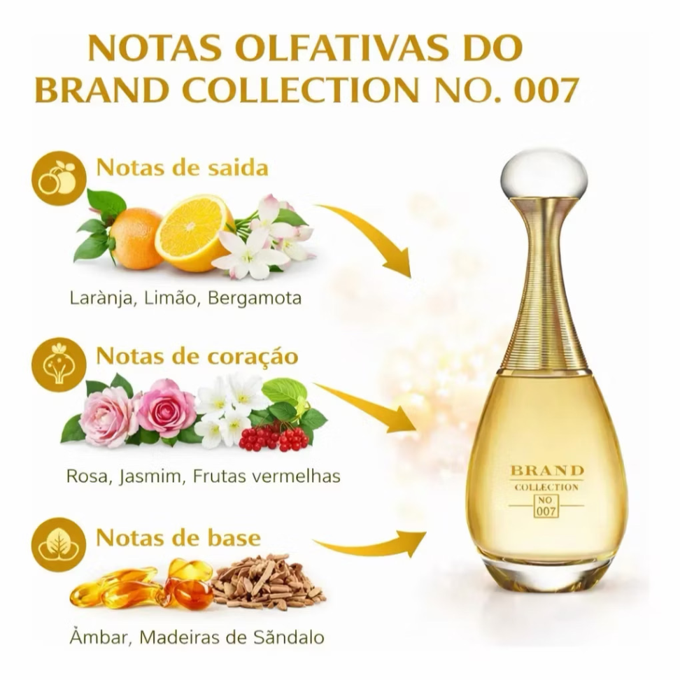Perfume Brand Collection n• 007 - Inspiração Jadore Dior - #3