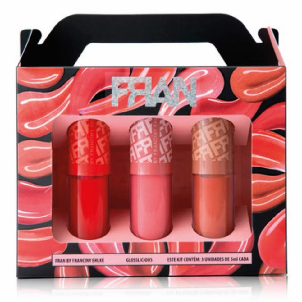 Kit Trio Gloss Fran Franciny Elkhe Glosslicious