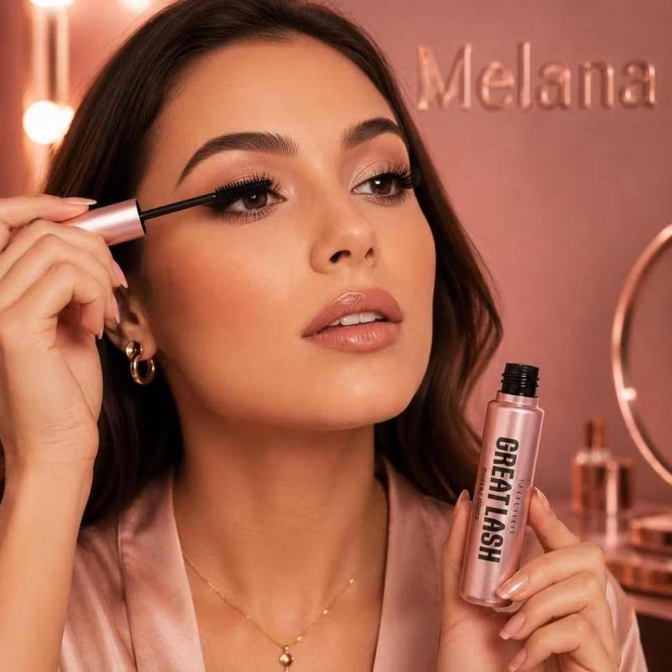 Máscara Para Cílios Great Lash Melana 24H - Cílios Alongados com Efeito Natural e Durabilidade de 24 Horas - #3