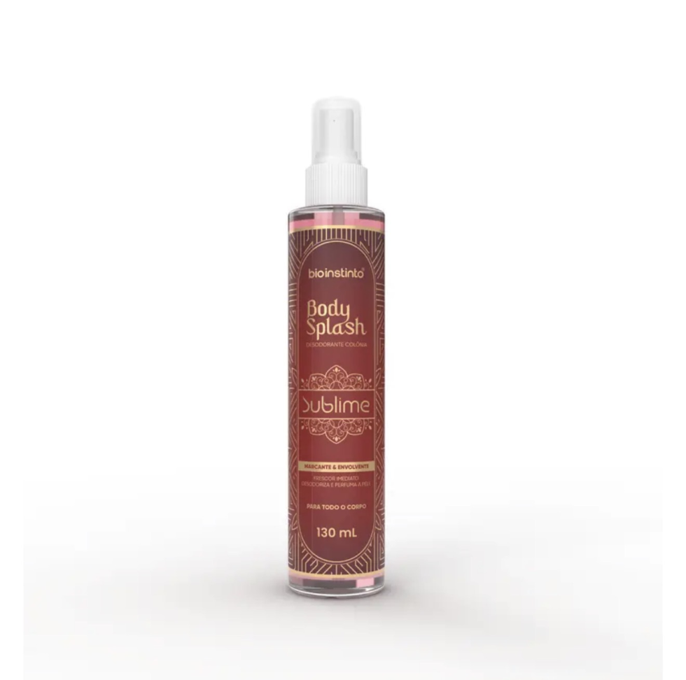Colônia Body Splash Sublime Marcante & Envolvente 130ml - Bio Instinto Cosméticos