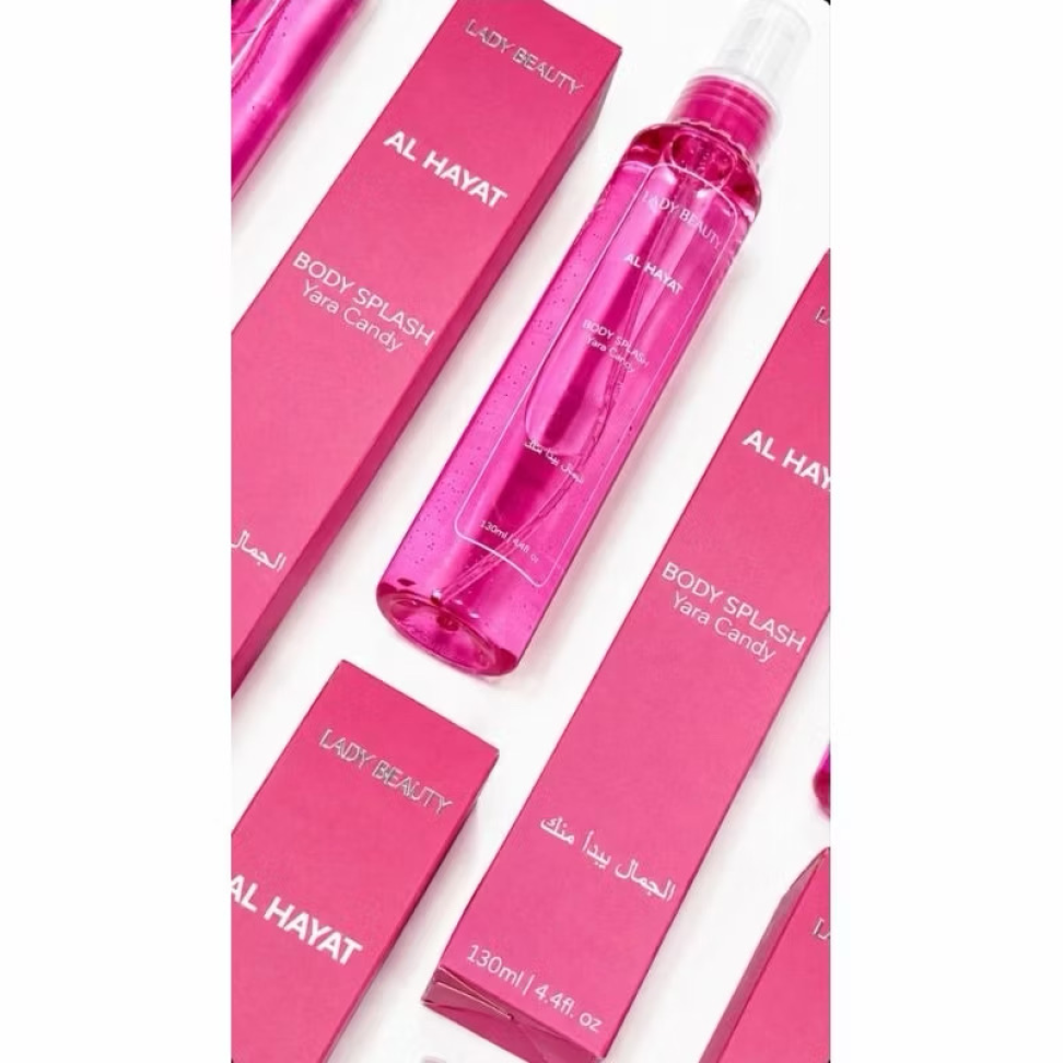 Body Splash Árabe Yarah - Lady Beauty