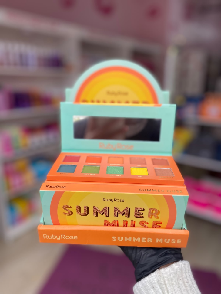 ￼Paleta De Sombras 12 Cores Summer Muse - Ruby Rose
