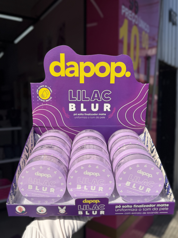 PÓ SOLTO LILAC BLUR - dapop