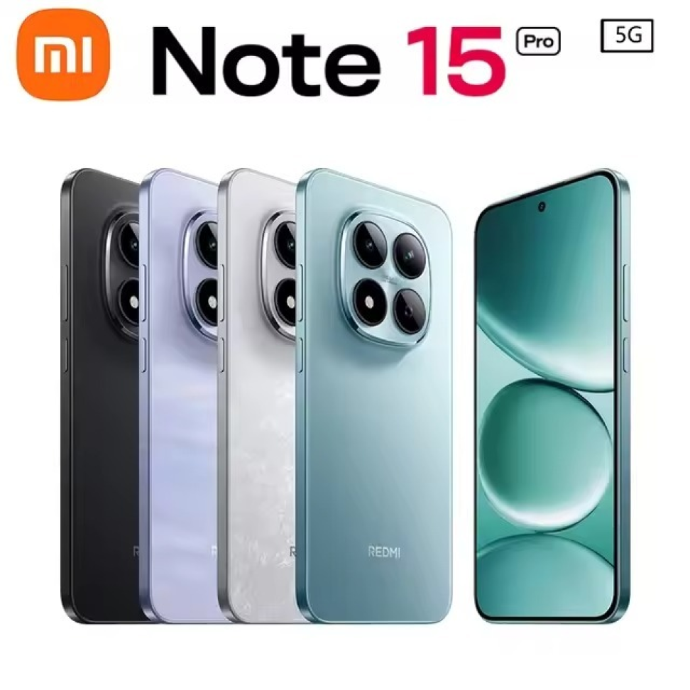 Xiaomi Redmi Note 15 Pro 5G Global 512GB 12GB RAM Dual SIM Tela 6.83" AMOLED
