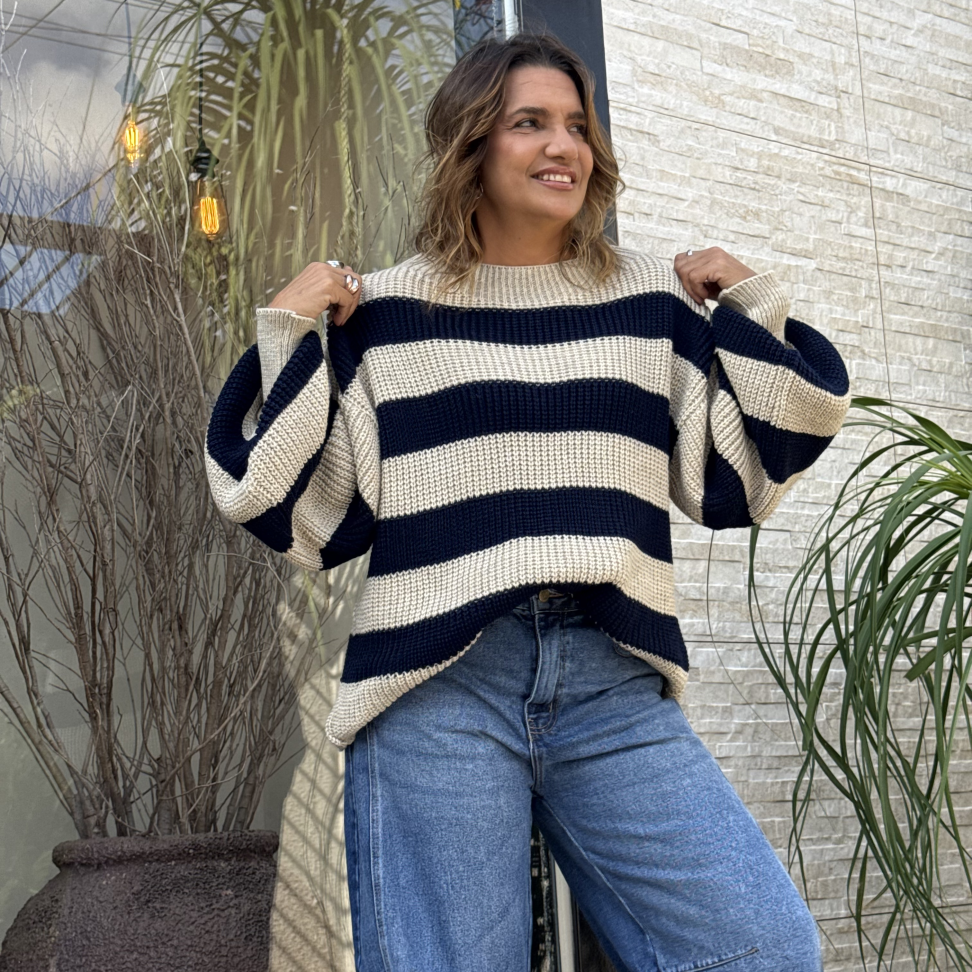 Tricot Vani Listrado - #6