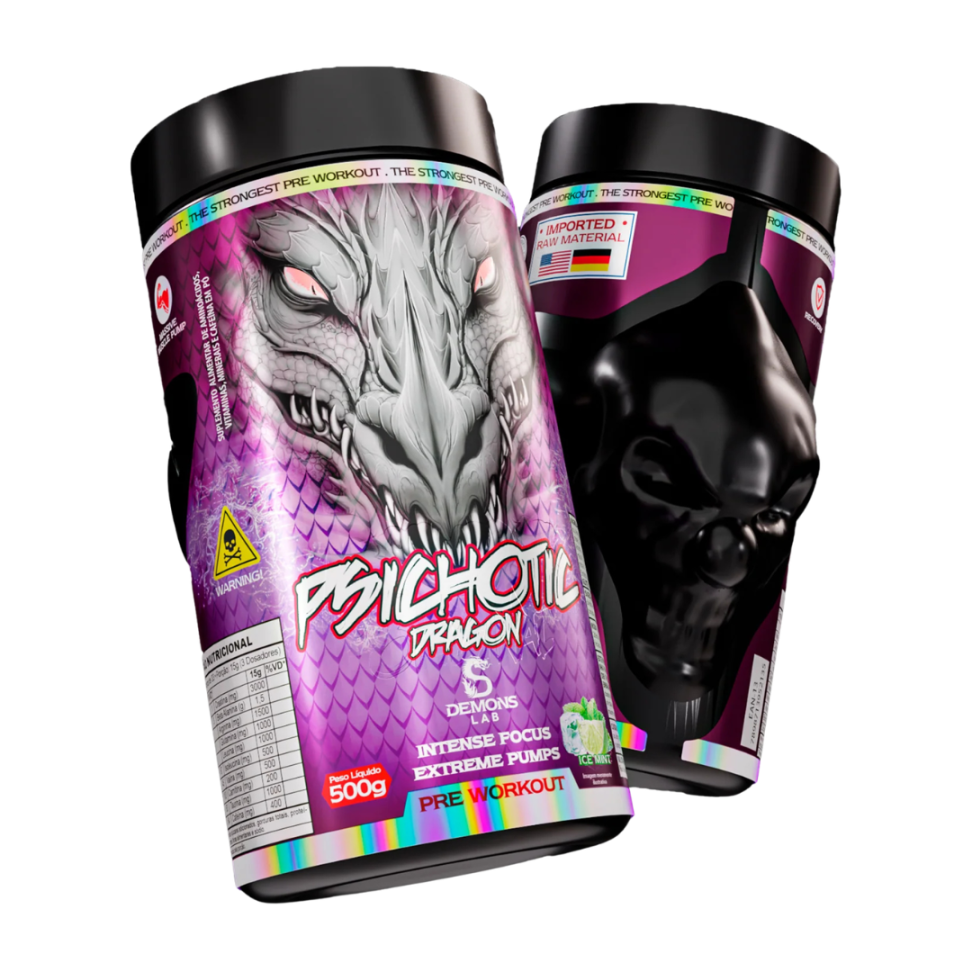 Pré-Treino Demons Lab Psichotic Dragon 500g - #3