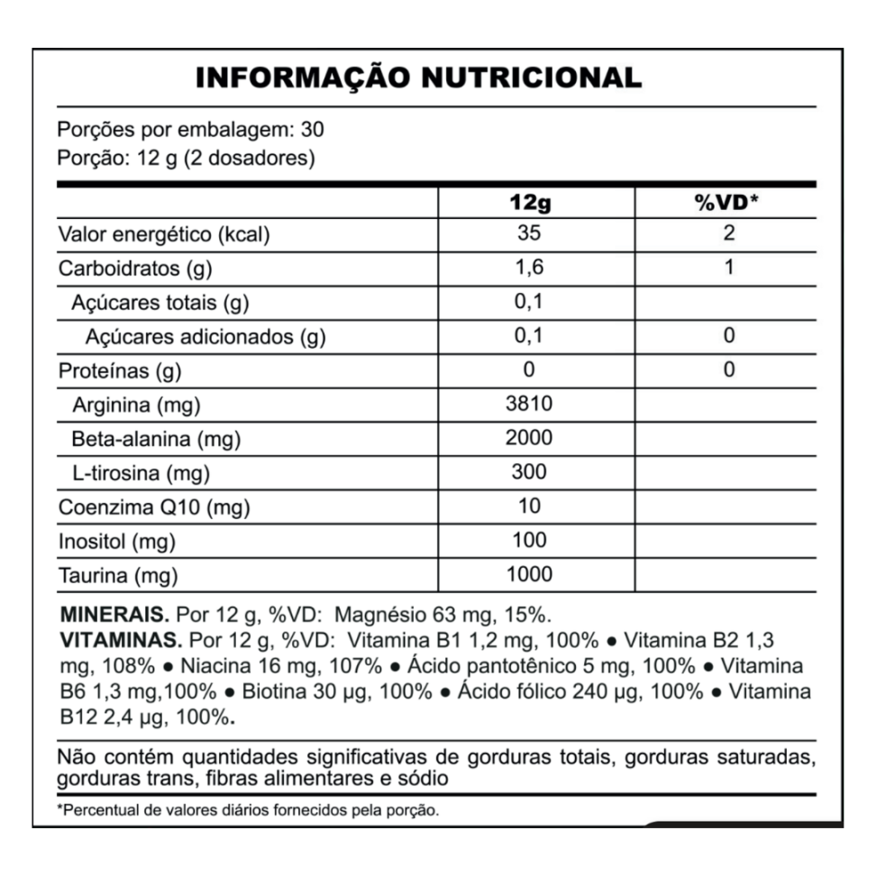 Pré-Treino Under Labz Warzone Night Battle 360g (Sem Cafeína) - #2