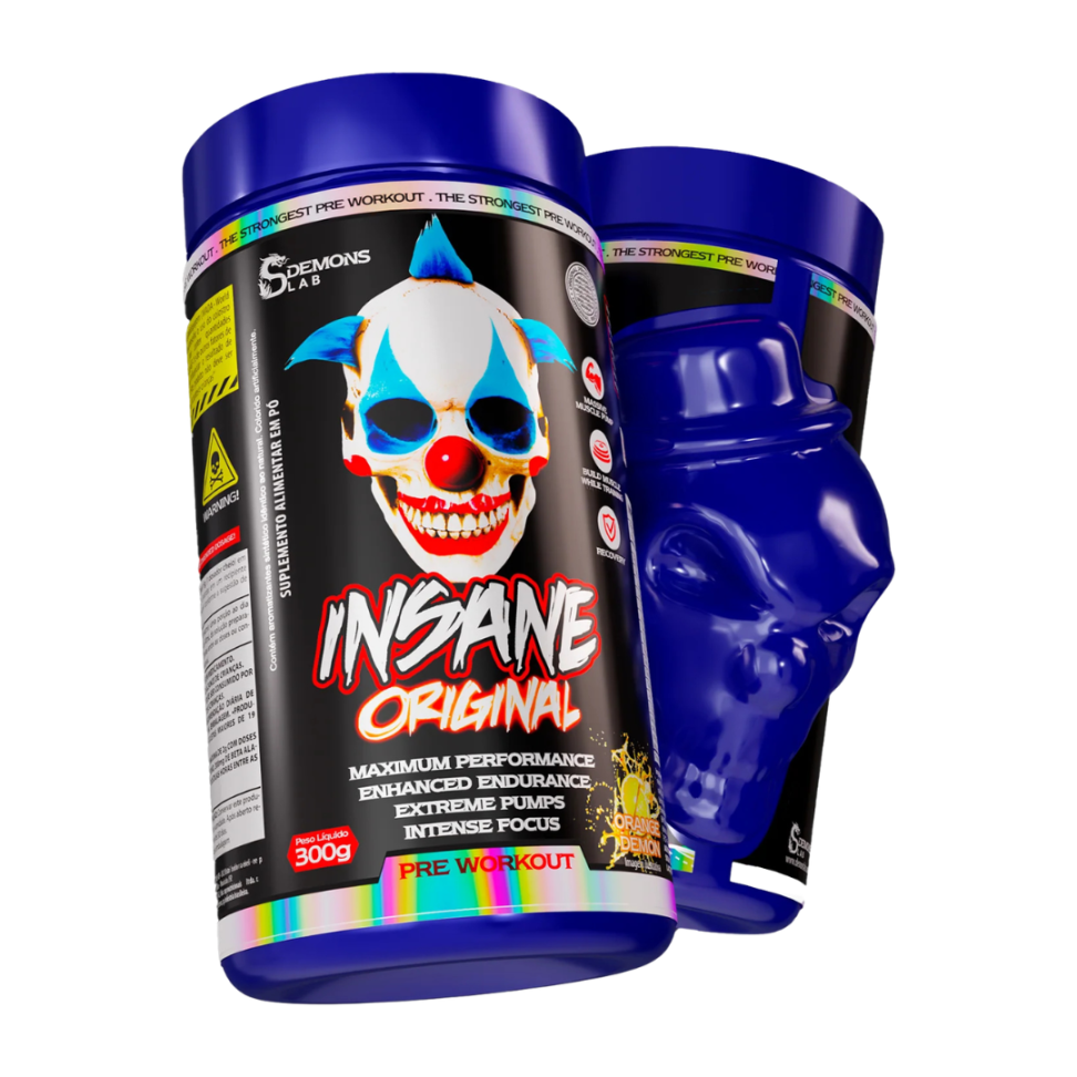 Pré-Treino Demons Lab Insane Original 300g - #4