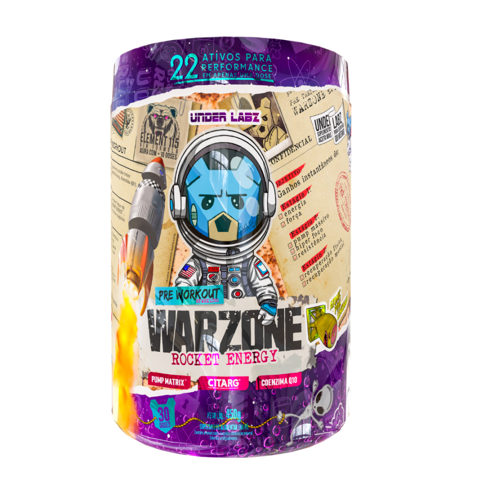 Pré-Treino Under Labz Warzone Rocket Energy 450g - #3