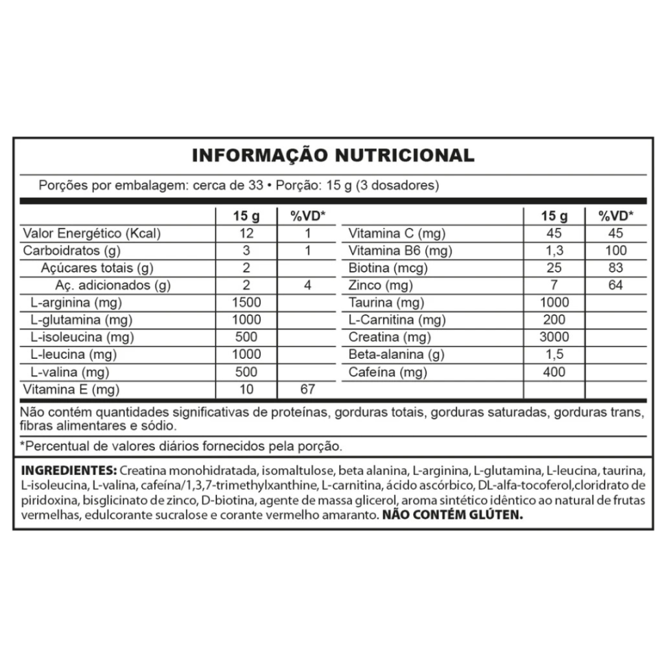 Pré-Treino Demons Lab Psichotic Dragon 500g - #2