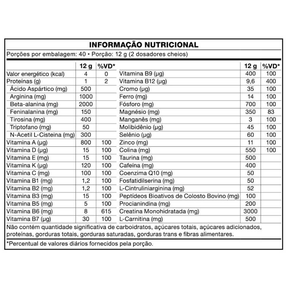 Pré-Treino Demons Lab Ectoplasma Super Power 480g - #2