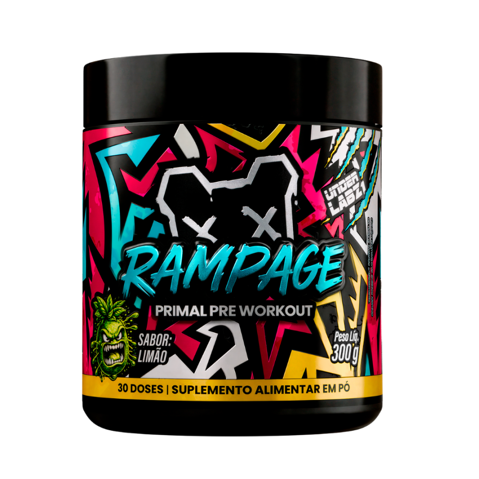 Pré-Treino Under Labz Rampage 300g