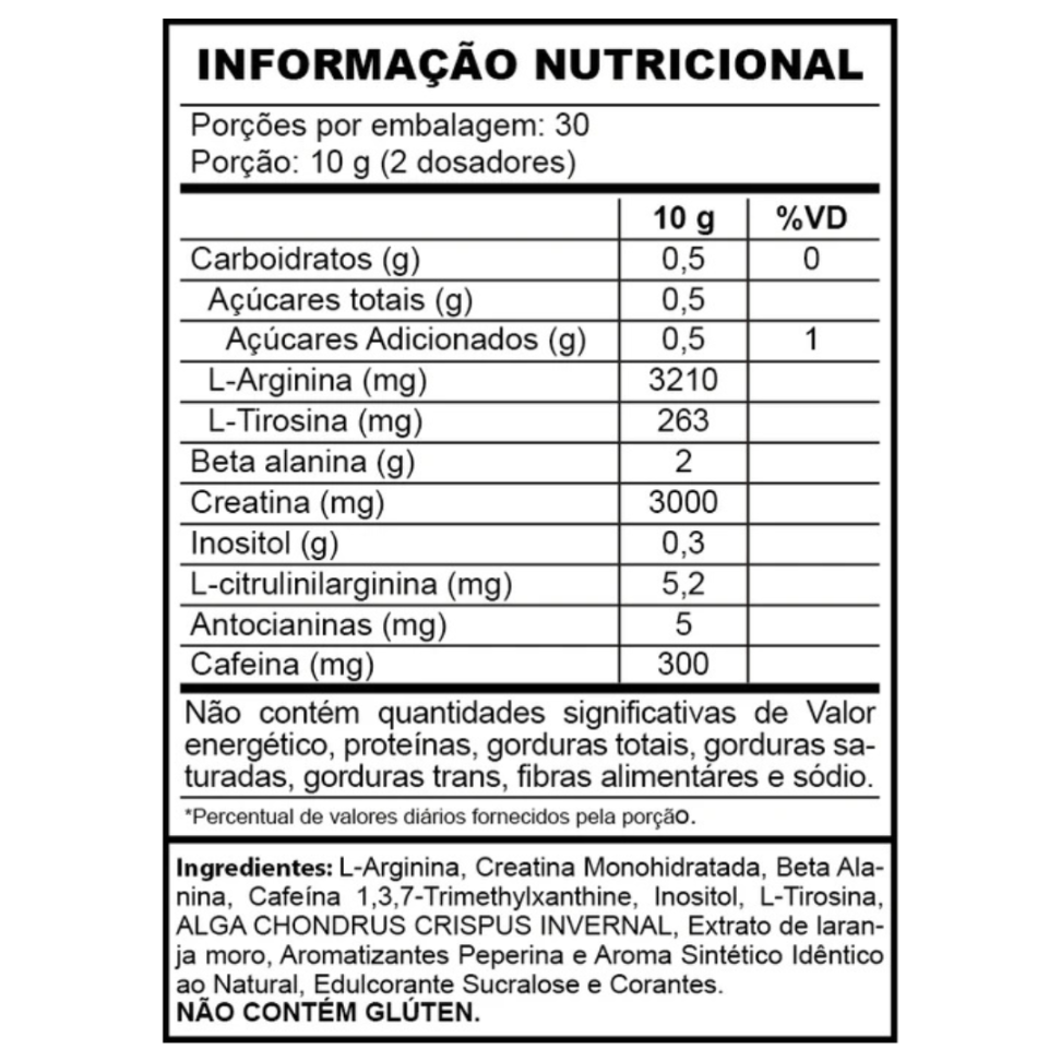 Pré-Treino Demons Lab NO2 Psichose 300g - #2