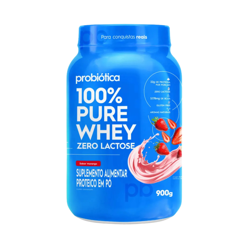 Whey Protein Probiótica 100% Pure Whey Zero Lactose 900g - #3