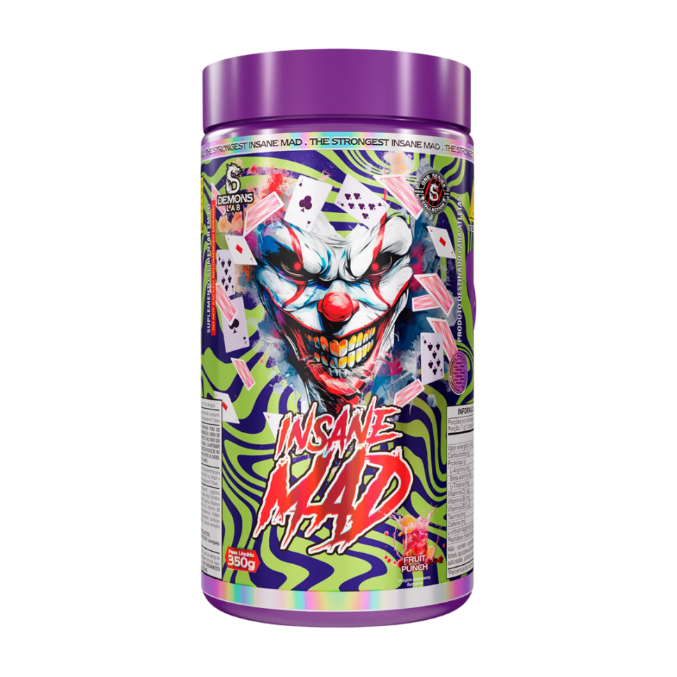 Pré-Treino Demons Lab Insane Mad 350g - #3