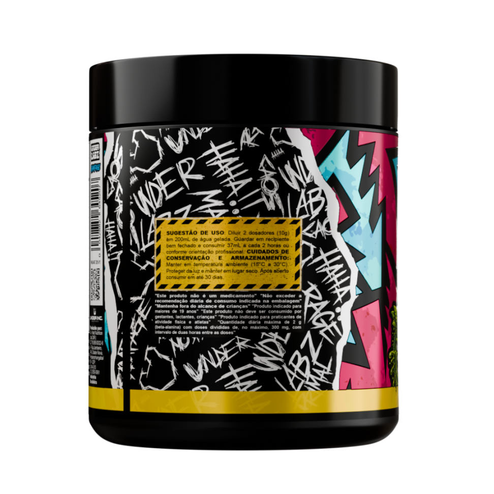 Pré-Treino Under Labz Rampage 300g - #4