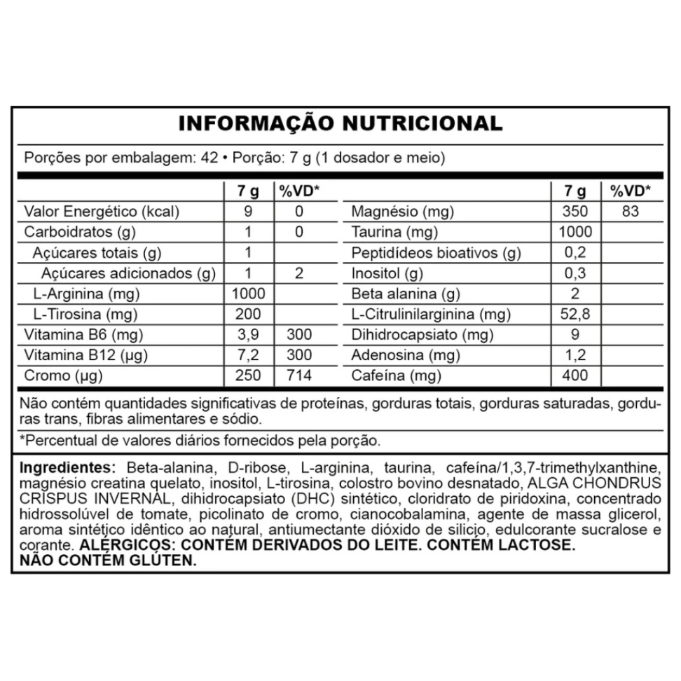 Pré-Treino Demons Lab Psicho Killer 294g - #2