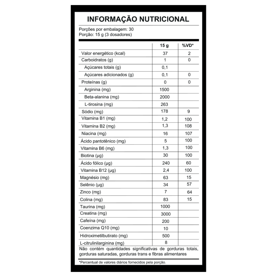 Pré-Treino Under Labz Warzone Rocket Energy 450g - #2