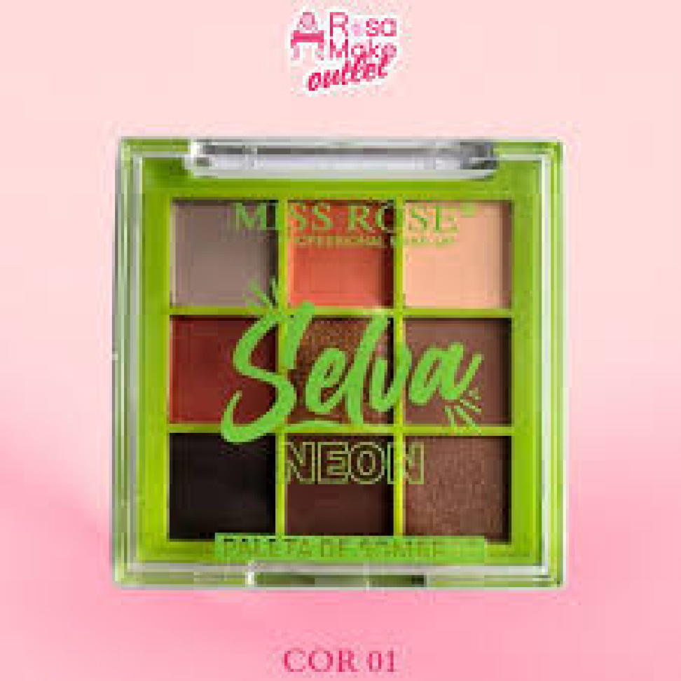 Sombra compacta Miss Rose selva neon
