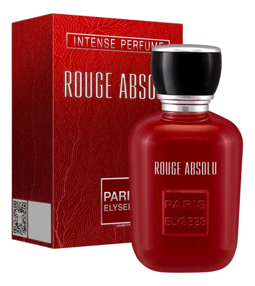 Rouge Absolu Tradicional EDT 100 ml para feminino Paris Elysees Intense Perfume