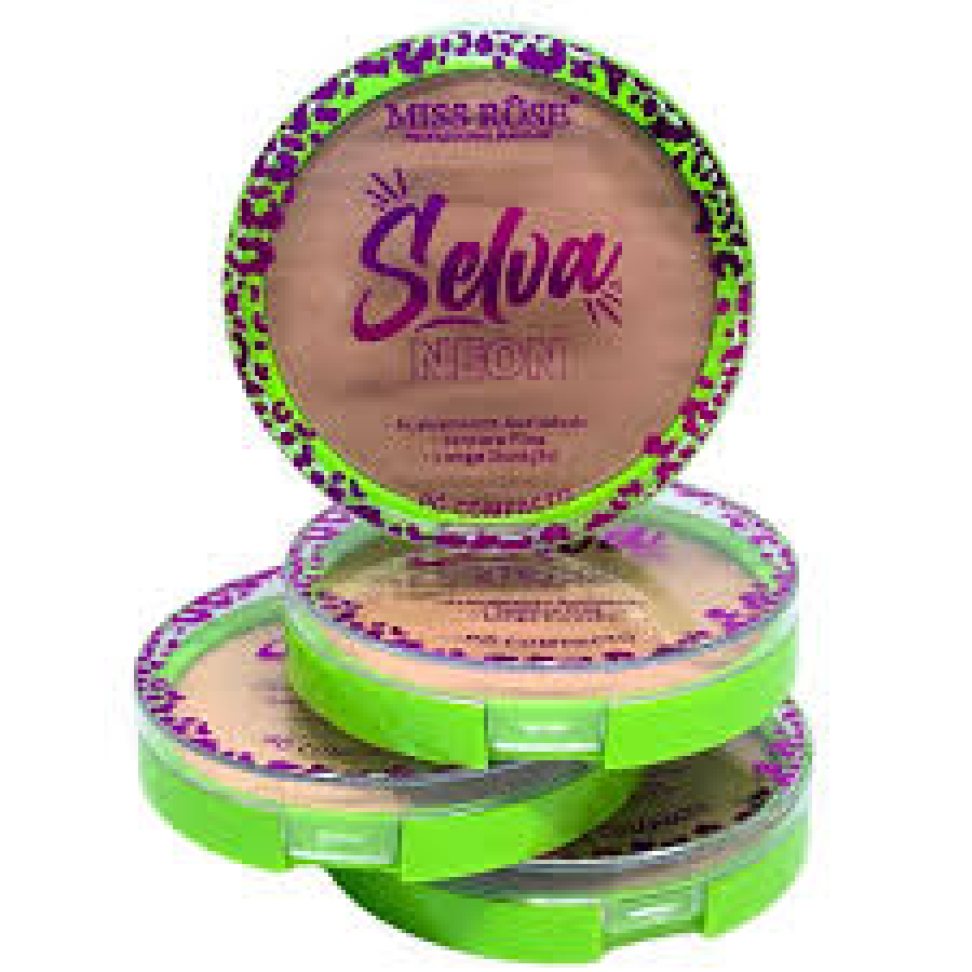 Blush compacto Miss Rose selva neon - #3