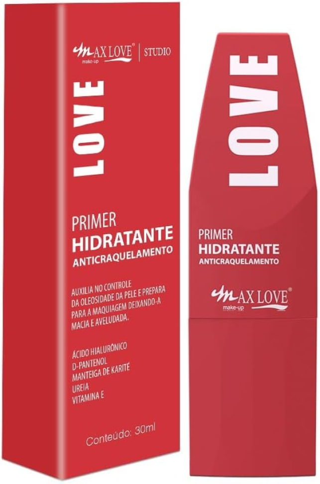 Primer hidratante anticraquelamento Max love