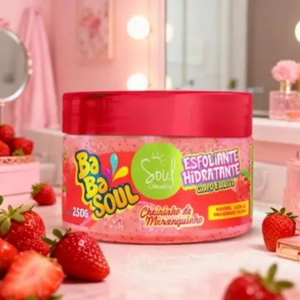 Esfoliante Hidratante Babasoul 250g Soul Cosméticos
