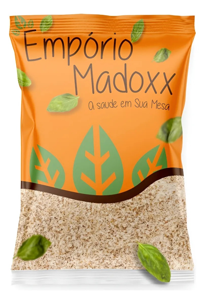 Psyllium Husk 100% Pura Fibra 500g Sem Gluten.