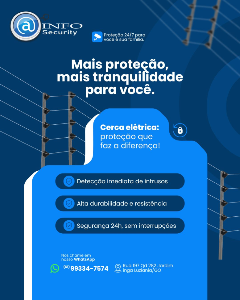 REVISAO EM CERCA ELETRICA TROCA E FIXACAO DAS HASTE VALOR POR METROS LINEAR - #3