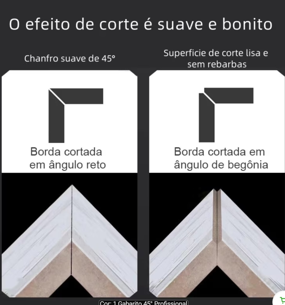GUIA DE CORTE 45 GRAUS PARA SERRA MÁRMORE UNIVERSAL. - #3