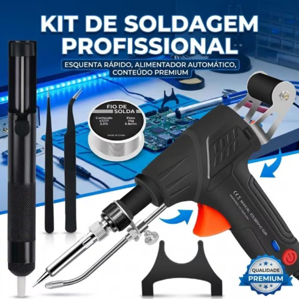 PISTOLA SOLDA ESTANHO 60W 220v