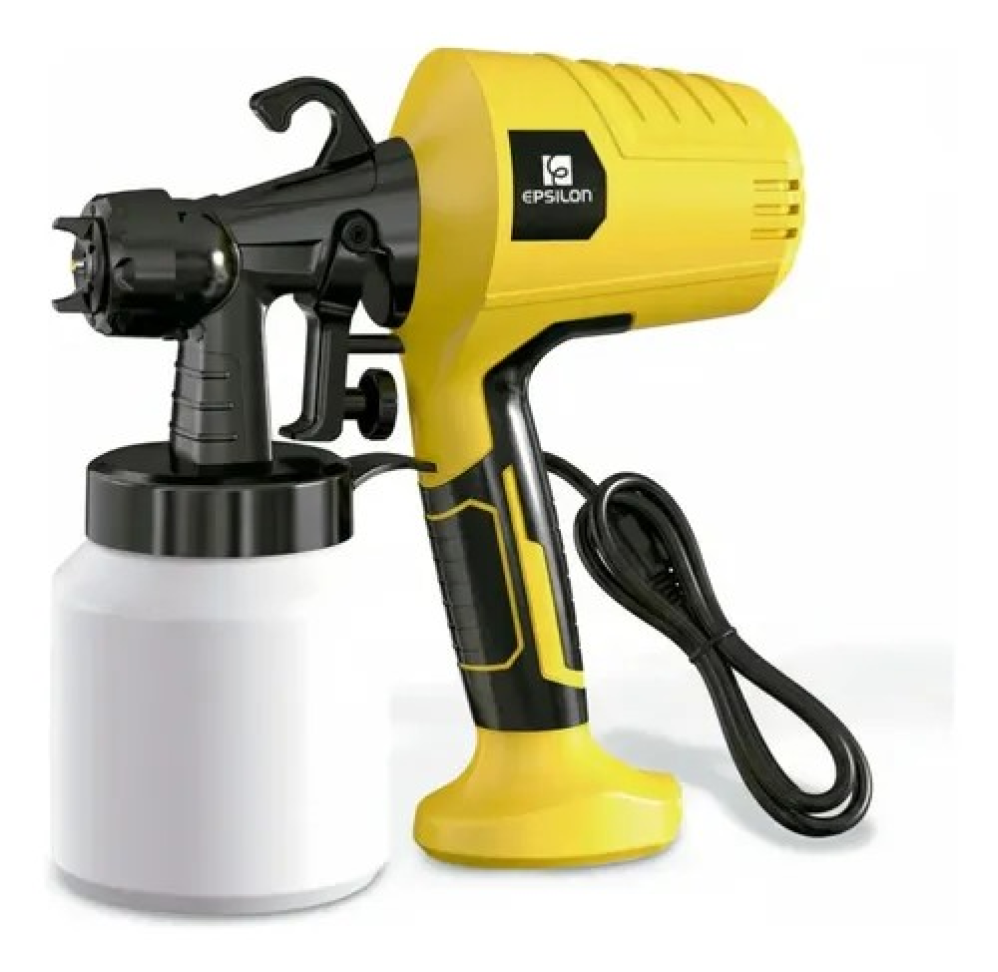 PISTOLA PULVERIZADORA DE PINTURA ELETRICA EPSILON 800ML 110V