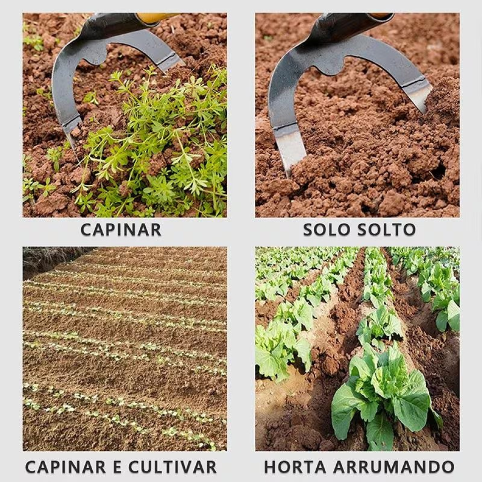 ENXADA VAZADA SUPERFORTE 2,5 LARGA 26CM. (SEM CABO)