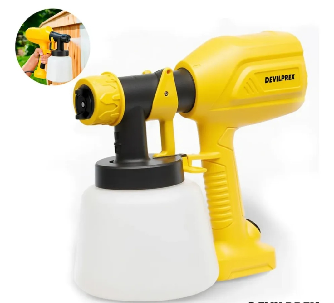 PISTOLA PULVERIZADORA DE PINTURA ELETRICA BOMVINK 800ML 110V
