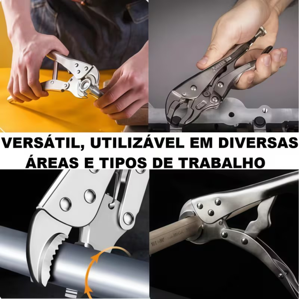 ALICATE DE PRESSÃO SUPERFORTE 10 POLEGADAS (25 CM)