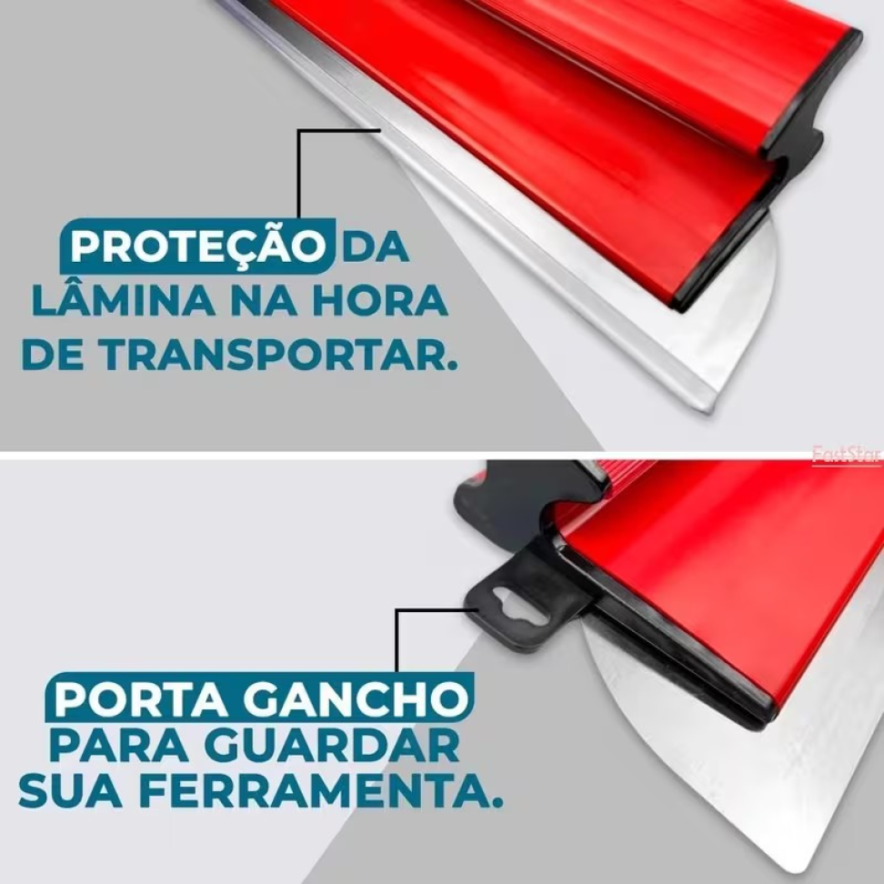 DESEMPENADEIRA AÇO INOX 60CM. - #4