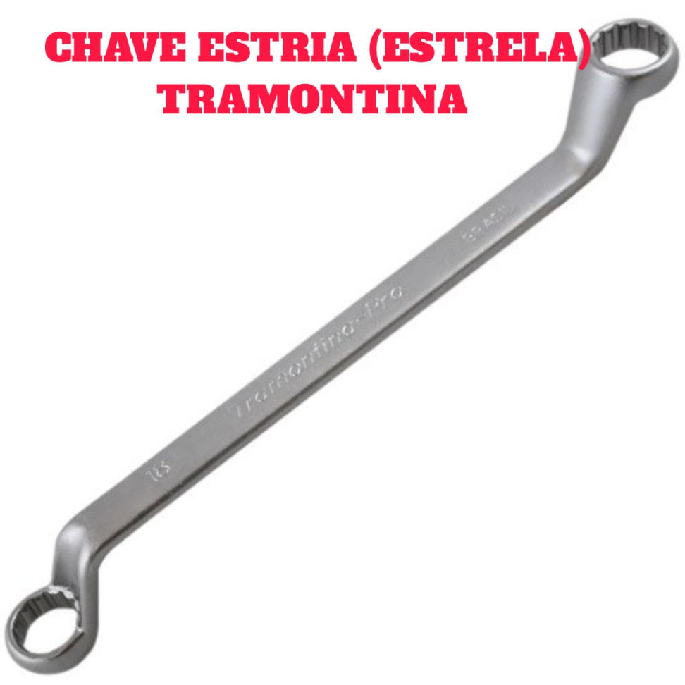 CHAVE ESTRIA (ESTRELA) TRAMONTINA 10X11 MM.