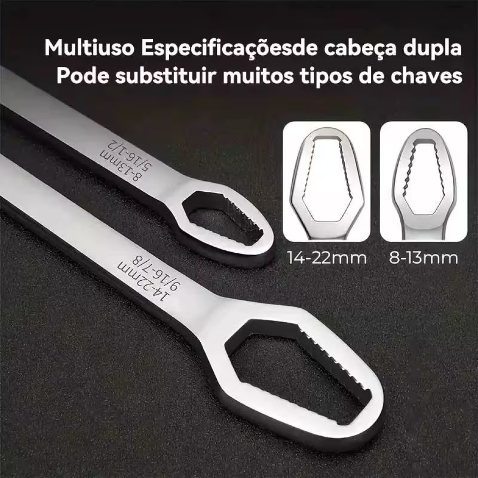 CHAVE MULTIMEDIDAS PARA PORCAS DE 8 A 22MM. - #5
