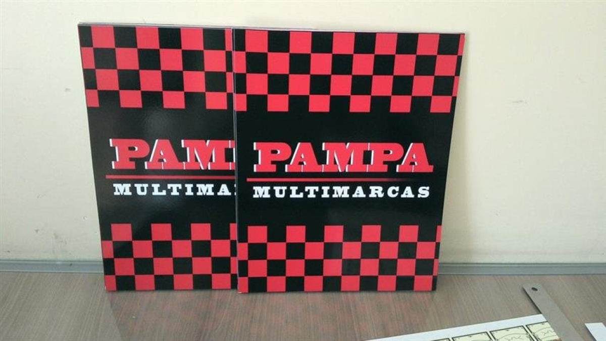 Chapa em PS / PVC - #4