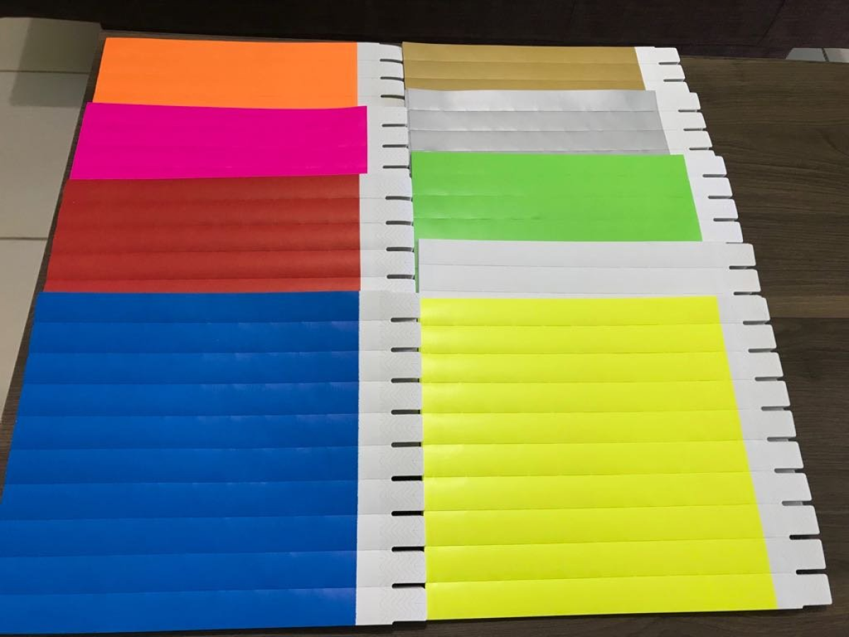 Pulseiras VIP impressão color - #2