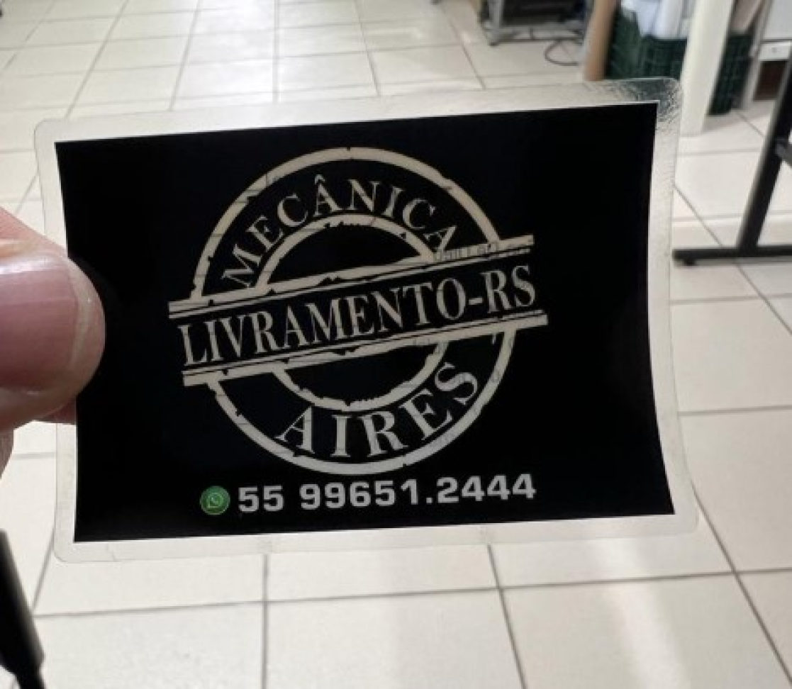 Adesivo troca de óleo - #1