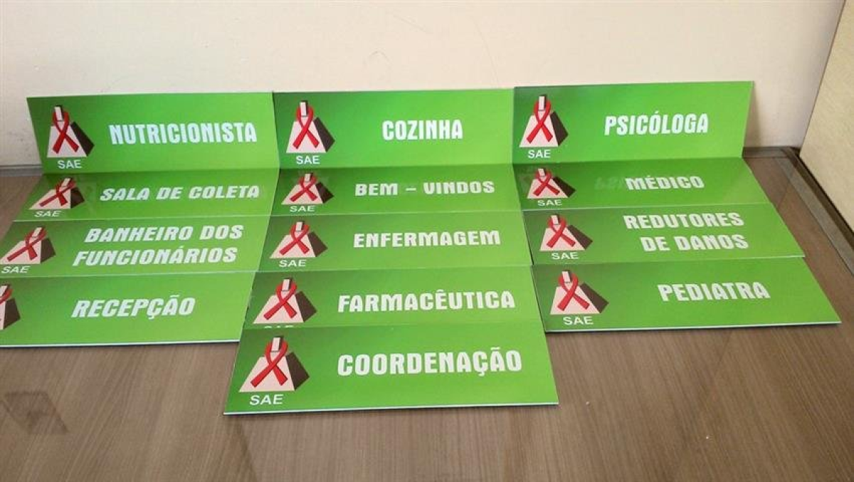 Chapa em PS / PVC - #3