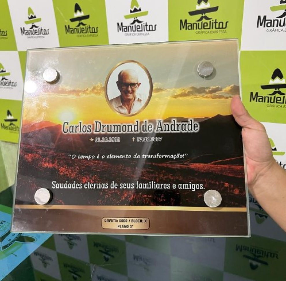 Placas de Vidros / Lápides - #2